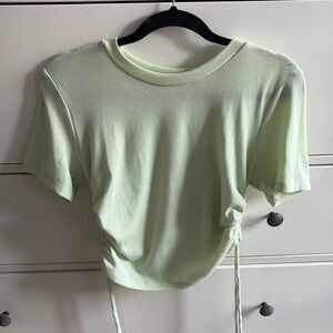Zara rouched T-shirt